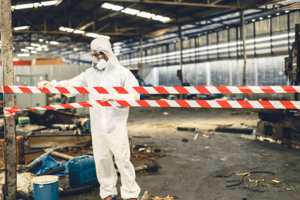 Professional Crime Scene Cleanup technician working in Fall City, WA